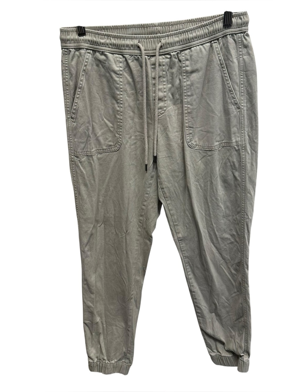 C&C California women’s pull on jogger pants beige size small casual coastal